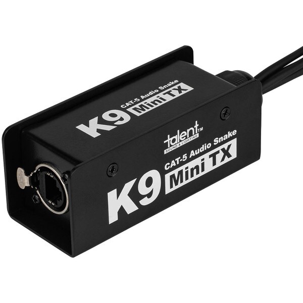 Main product image for Talent K9-Mini TX Cat5 XLR Audio/AES Extender